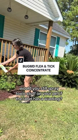 😩Would you spray straight up poison on your pet...well...go read👀your labels! . BugMD flea & tick is safe, natural, fast & super effective!! . #bugmd #fleaandtickspray #fleaandtickprevention #fleaandtick  #creatorsearchinsights 