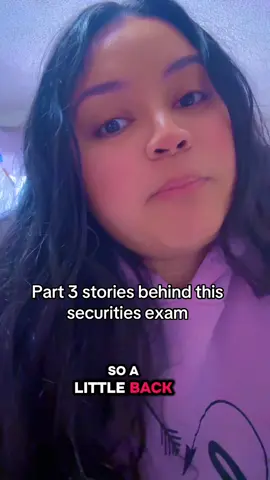 Part 3 behind the exam lol 