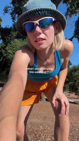 orange + blue is pretty fun together 🩵🍑 #OOTD #gorpcore #campingoutfit #outfitinspo #whatiworetoday 
