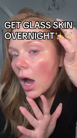 get glass skin overnight with the Cell Fusion C PDRN ampoule & glass skin collagen mask! @Cell Fusion C Global #CellFusionCPartner #skin #beauty #pdrn #glassskin 