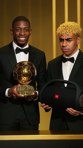 Y qué fue lamine yamal #balondeoro #ganador #osumanedembele #dembele #lamineyamal 