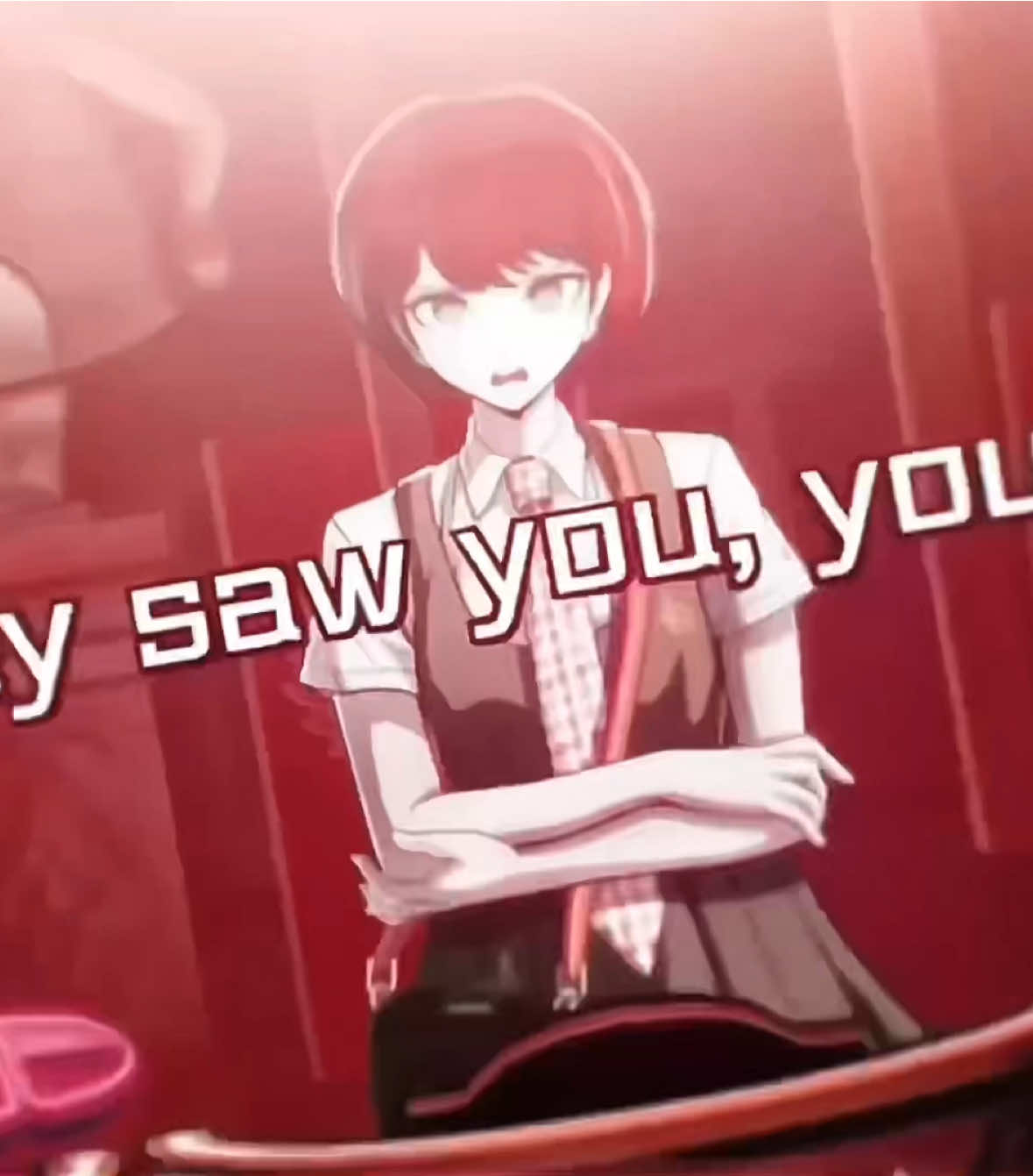 #mahirukoizumi || oh and she’s COMING for that final girl role in 2x2 || #danganronpa #danganronpaedit #edit #editor || @𝜗𝜚 @ᴍ @isa . ݁⊹ || Mahiru Koizumi in danganronpa game edit missed connections 