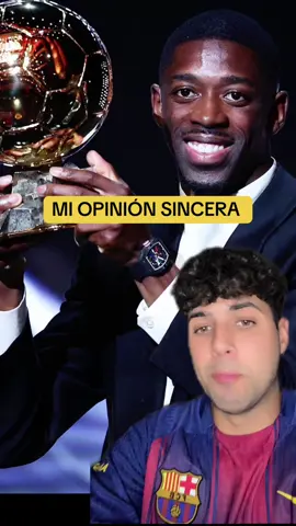 ESTO OPINO SOBRE EL BALÓN DE ORO… #dembele #balondeoro #fcbarcelona #lamineyamal #barçafans 