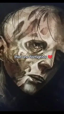 still wip. that one guy from no, I'm not a human. I dream that he could rest on this couch in his last days, so I drew him... #fyp #noiamnotahuman #firefighter #illustration #art 