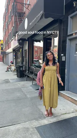 this after church on Sunday = perfect afternoon nap. the grits are also amazing #soulfood #brooklyn 