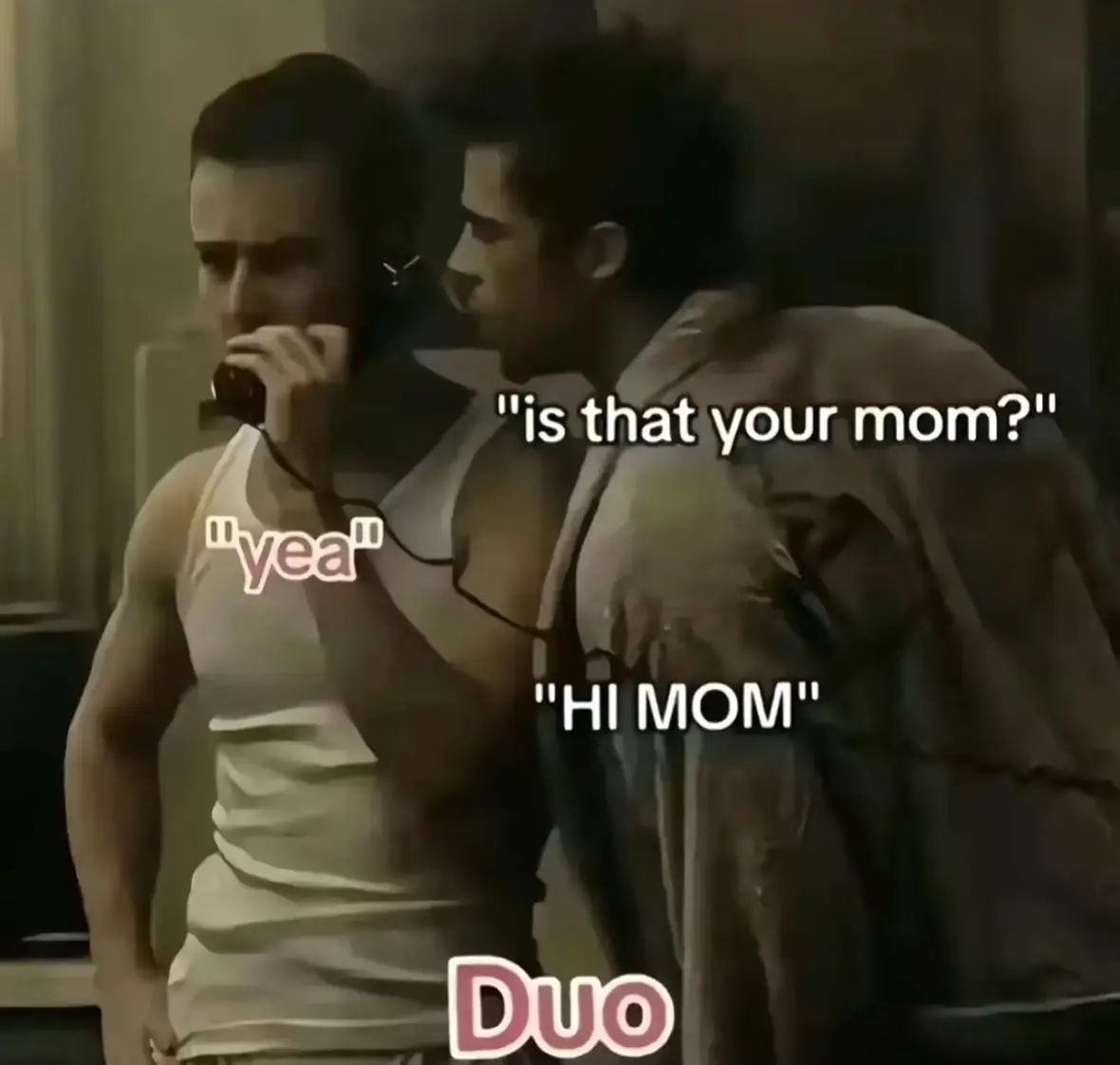 This is the only flick up we did and it was in like 2024 #brotherfromanothermother #blowthisup #fyp #friends #bsff 