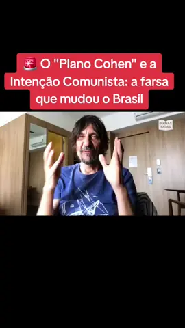 Você sabia que o Plano Cohen foi usado para espalhar o medo do comunismo no Brasil? 🤯 No aniversário da Intentona Comunista, o canal Buenas Ideias traz uma análise irônica e esclarecedora sobre como o pânico vermelho foi fabricado para manipular a opinião pública. 🟥⚔️ 👉 Assista até o fim e descubra como essa história marcou nossa política! #shorts #foyoupage #fy #viral 