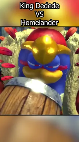 Can KING DEDEDE BEAT HOMELANDER?! #shorts #meme #theboys #homelander #nintendo #kirby 