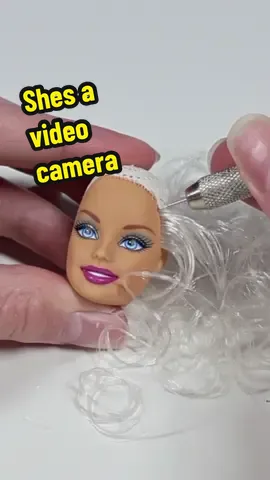 Yes I was playing gnarly on her  #fyp #barbie #doll #restoration #hair 