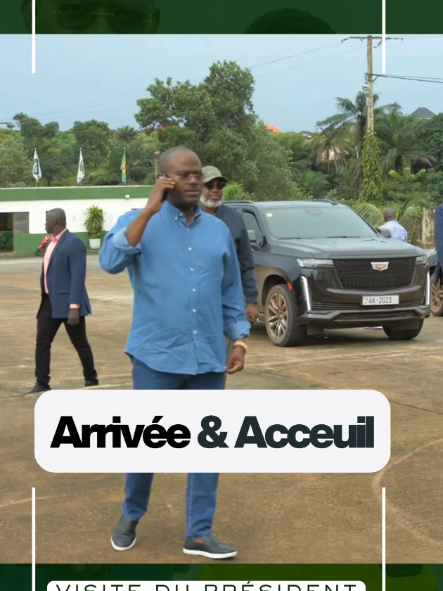 Arrivée du Président KPC @Kerfalla Camara kpc ✊️ #guinee #academiekpc #visite #kpc