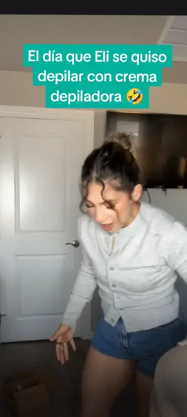 el día que Eli quiso esperimentar 🤣🤣🤣🤣#elizabethesparza #viralvideos #mazapan #eliezparza 