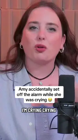 Amy told us how she accidentally set off the church alarm while she was crying 😭 this is in last weekend podcast episode!  #podcast #podcastclips #cimorelli 