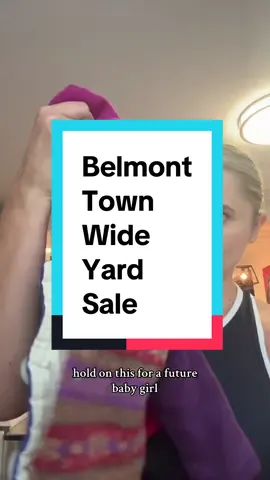 A little yard sale haul from the Belmont town wide yard sale! #boston #thrift #thrifthauls 