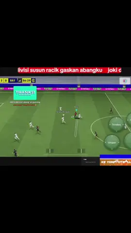 #tiktoklive #livehighlights King drible ada disini abangku🤣 #fyp #efootballmobile #efootball 