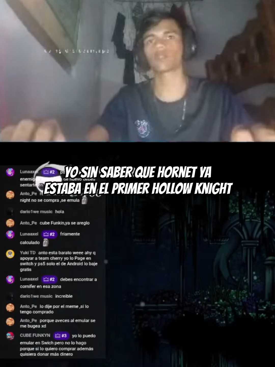 Yo creía que hornet era exclusiva del simpson xd #hollowknight #hollowknightsilksong #clipyoutube #streaming #humor