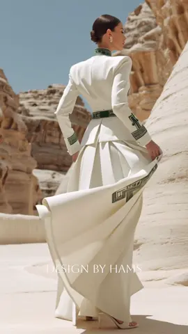 Happy National Day to the greatest country 🇸🇦🤍🌴. #aiart #ai #TikTokFashion #اليوم_الوطني_السعودي_95 #همس_العيسى 