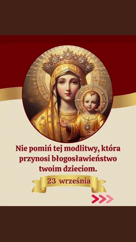 Nie pomiń tej modlitwy, która przynosi błogosławieństwo twoim dzieciom #modlitwa #Błogosławieństwo #wiara #Bóg #rodzina  Drogi Ojcze Niebieski, oddaję życie moich dzieci w Twoje potężne ręce. W tym niespokojnym świecie proszę Cię, abyś zawsze był z nimi, towarzyszył im i chronił ich — gdziekolwiek się udadzą: do szkoły, do pracy, w podróży. Niech choroby, wypadki i zło trzymają się od nich z daleka. Niech Twoja miłość jak światło ich otacza i prowadzi drogą, którą przygotowałeś dla nich. Jeśli chcesz modlić się o zdrowie swoich dzieci, napisz w komentarzu „Amen”. Udostępnij tę modlitwę, aby ochrona objęła więcej rodzin — każda modlitwa i każde udostępnienie to początek cudu.