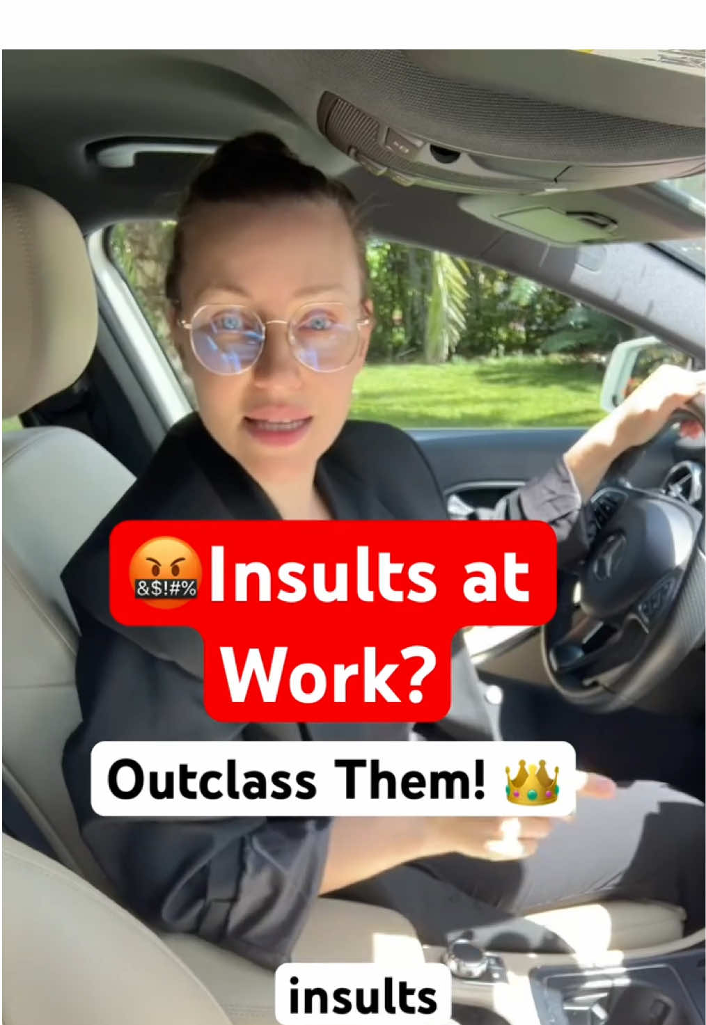 When they insult you at work… do THIS 💥👑 Stay calm. Flip the power. Outclass them. #WorkProblems #ToxicWorkplace #ConfidenceTips #CommunicationSkills #PowerMoves  