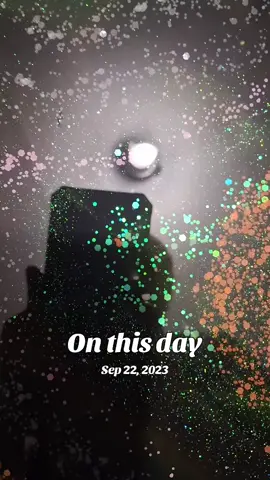 My glow in the dark NBC table🖤 #onthisday #NBC #resinartist #resinartistsoftiktok #littlesparklypanda 