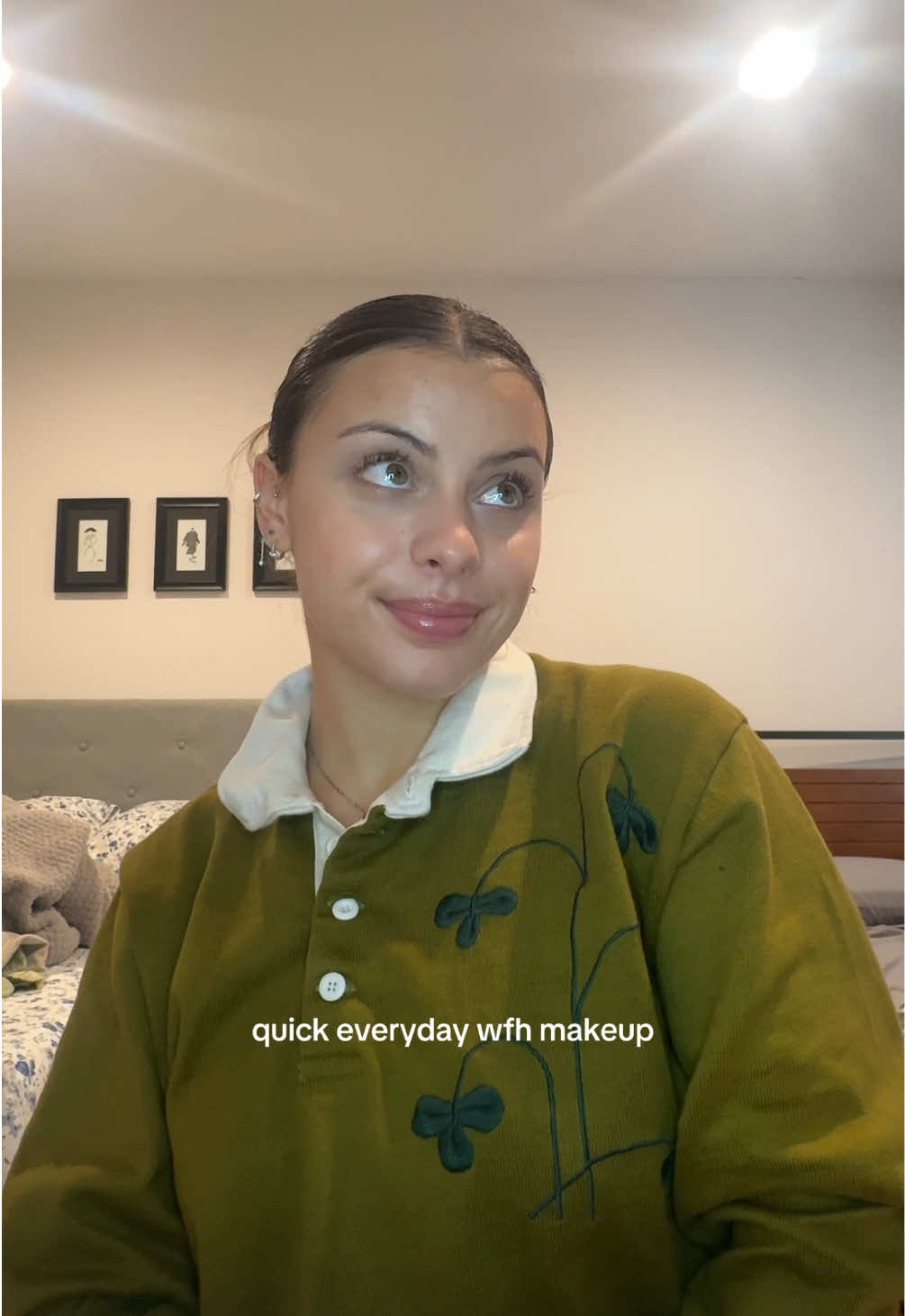 Love doing a quick n easy natural makeup look for #wfh #naturalmakeup #dailymakeuplook #makeup 