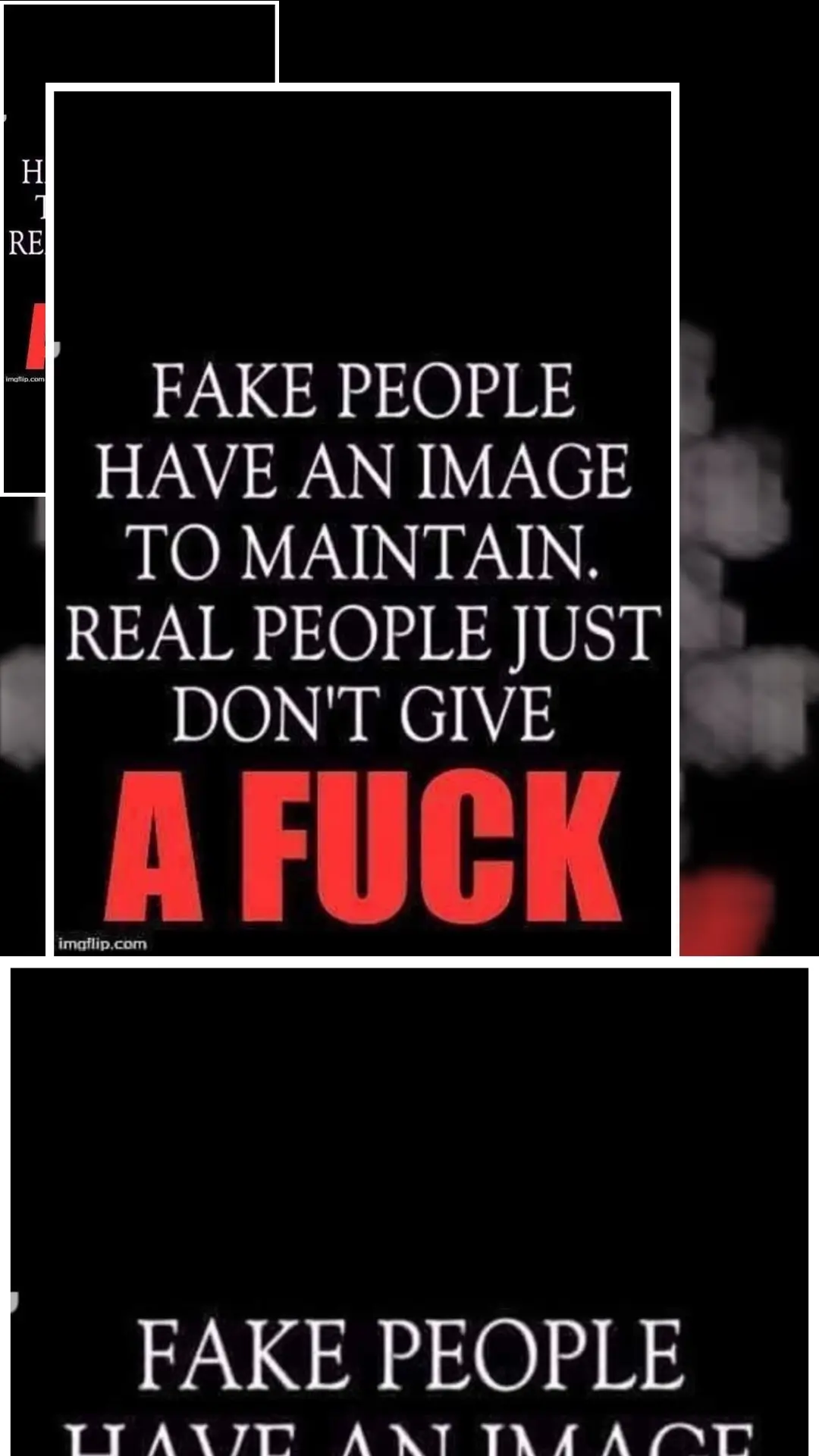 Fake people suck