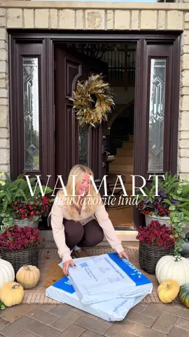 Still cannot believe these are from Walmart and under $35! #walmart #christmas #wreath 