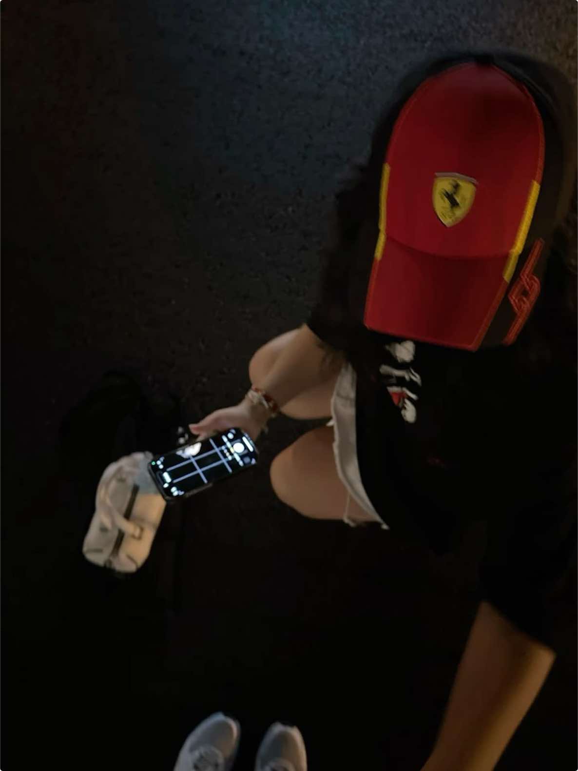 Hafdin Mok ya mok o sba7 manak 😂 #ferrari #carsoftiktok  #purosangue 