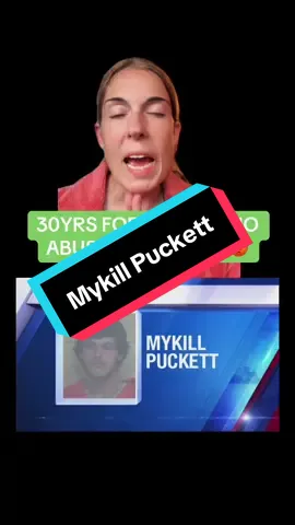MONSTER, MYKILL PUCKETT, GETS 30YRS IN PRISON FIR SEXUALLY ABUSING 6MO OLD BABY 😡😡😡