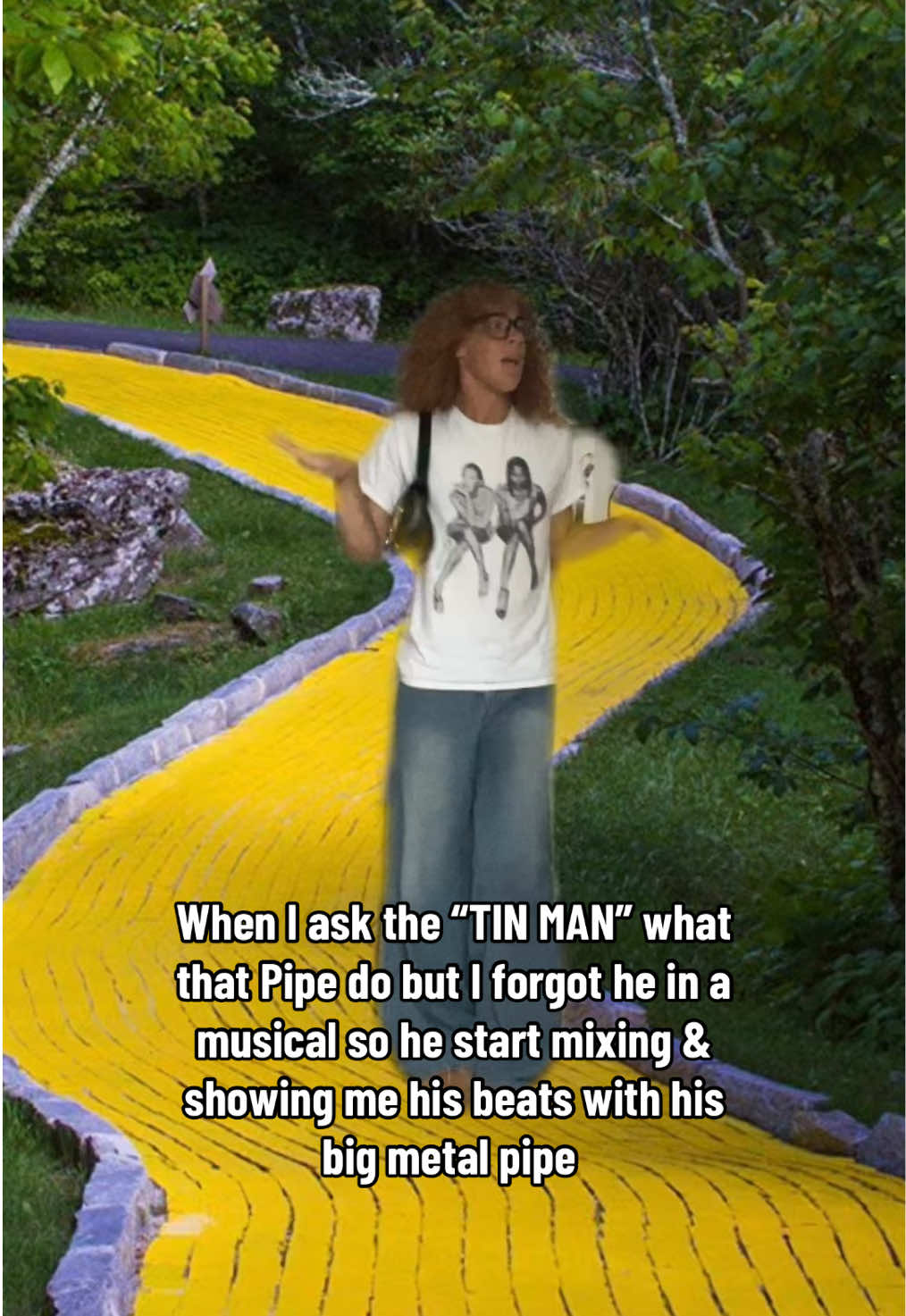 Damn Tin daddy never knew you got it like that 😭#greenscreen #wizardofoz #fup 