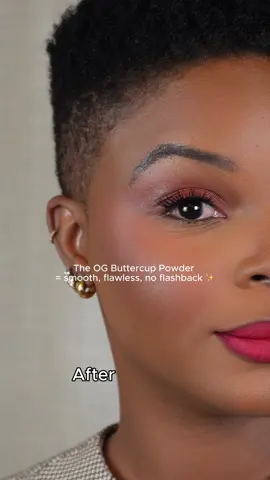 The OG Powder for Flawless Skin ✨ | @SachaCosmetics Buttercup Setting Powder 💛 Use the code: GLOW20 for 20% off your order on their website! #buttercupglowup #sachacosmetics #settingpowder #makeupforpoc #makeuptutorial 