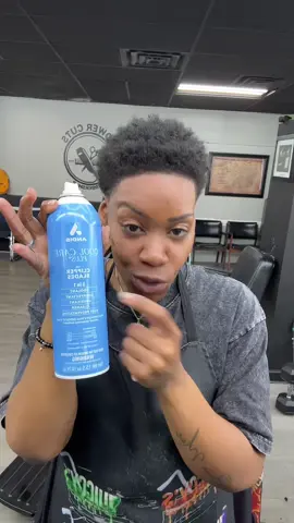 Do not get caught lackin .. once you get called a “dirty barber” it’s hard to get rid of the name .. stay ahead of the game with Andis Cool Care Plus. #fyp #barber #barbershop #andis #clean 