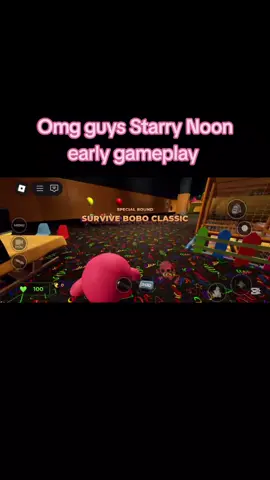 THIS ISINT ACTUAL GAMEPLAY BTW IS A GAME CALLED EVADE THERE IS NO ACTUAL PUBLICALLY SHOWN GAMEPLAY YET #kirby #starrynoon #evade 