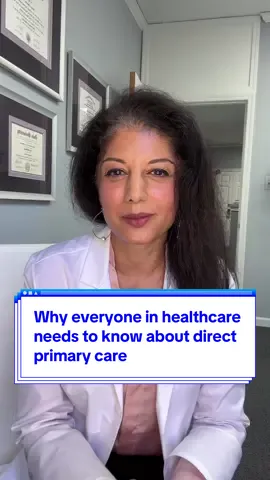 I wish more people working in healthcare knew about direct primary care (DPC) because it’s a great option for patients who don’t have health insurance.  DPC isn’t insurance and it doesn’t cover hospitalizations, ED visits and specialty care. But it DOES make primary care affordable. And that’s a start towards lowering healthcare costs.  Follow @dr.aleeagupta for more about family medicine, working in healthcare today and life after medical school and residency.  #directprimarycarephysician #directprimarycare #primarycarephysician #primarycare #familymed   