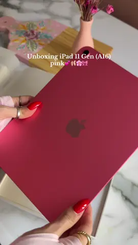 El iPad más lindo que vas a ver? Si💕 #unboxing #ipad #ipadpink #tablet 
