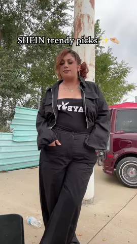 Stay Trendy Shop SHEIN Stay tuned for the trendiest by searching and following SHEIN store names MISSGUIDED,ROMWE,SUMWON Women,BamGleam . #SHEINtrends #OwnTheSzn #ad #SHEINforAll  Use 25FWteenymedinaa714 to get discounts! @shein_us @sheinofficial    Store is beam gleam for the pants & jacket- tube top is from misguided 🤍 Top 🆔 132687191 Pant & jacket set 🆔 147227096