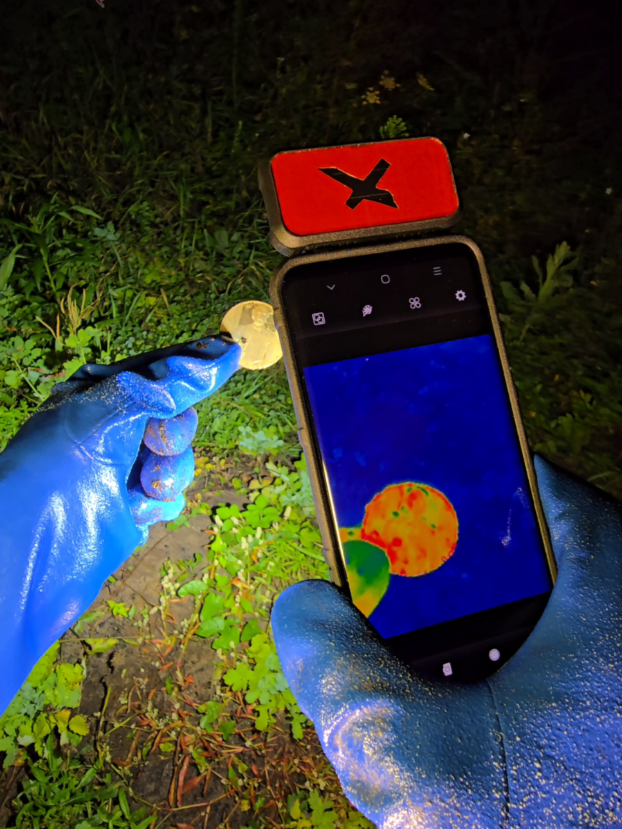 Gold X-RAY Found Big Gold Coin