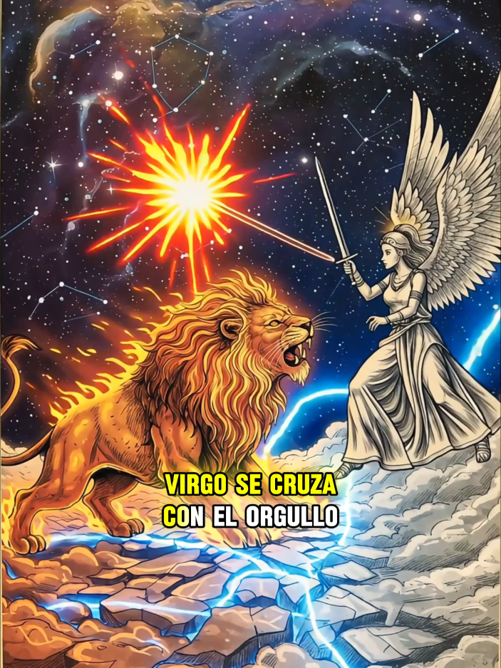 La batalla entre ♌🦁 x ♍. #zodiac #astrology #signo #virgo #leo 