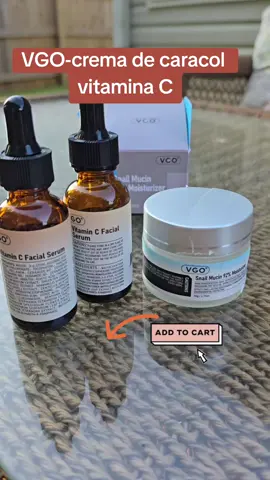 vgo crema de caracol y vitaminas c #vitaminacfacial #cremadecaracol #vgobeauty #skincaretips #tiktokshopfinds 