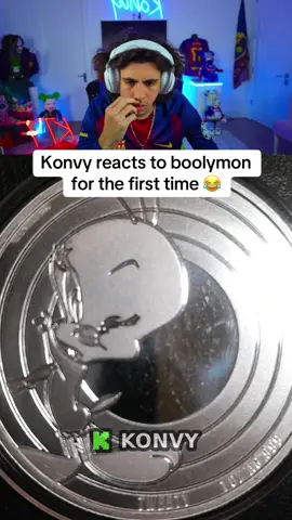 Konvy reacts to boolymon for the first time 😂 #konvy #boolymon #konvyclips #undergroundmusic #undergroundrap 