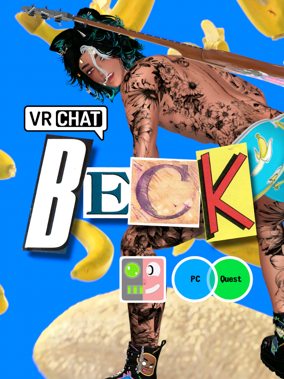 BECK OUT NOW dyzzy.store Khihani.com #vrchat #vrchatavatar #fyp #gaming #vr 