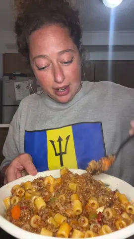 My chunky meat sauce #eatwithme #mukbangvideo #pastatiktok #bolognese #eatingasmr 