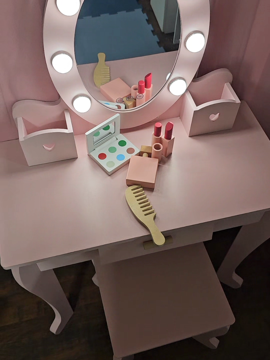 esta simplemente hermoso #vanity #vanitymirror #cute #babygirl❣ #vanity 