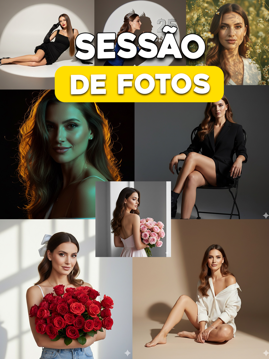 Aprenda a como fazer sessão de foto de estudio profissional com a ia no gemini, com apenas alguns passos você participa da trend. Passo a Passo: 1. Acesse o Gemini (no seu navegador ou app). 2. Use um prompt escolhido: 