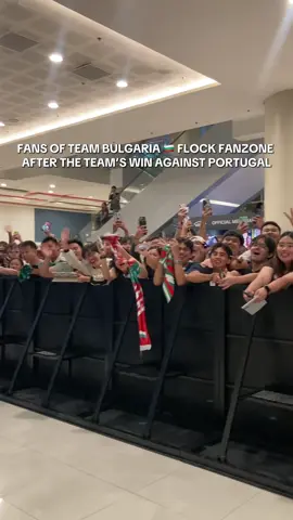 Ever-supportive fans of Team Bulgaria were ready to meet and interact with the their players after their Round of 16 match up against Portugal Bulgaria now advances to the Quarterfinals to play against USA #MWCH #FIVB #Volleyball #Bulgaria #SimeonNikolov 