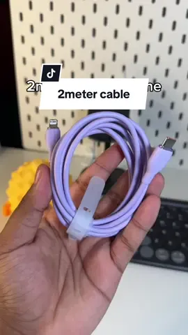 2meter iphone cable #cable #basues #cablepanjang 