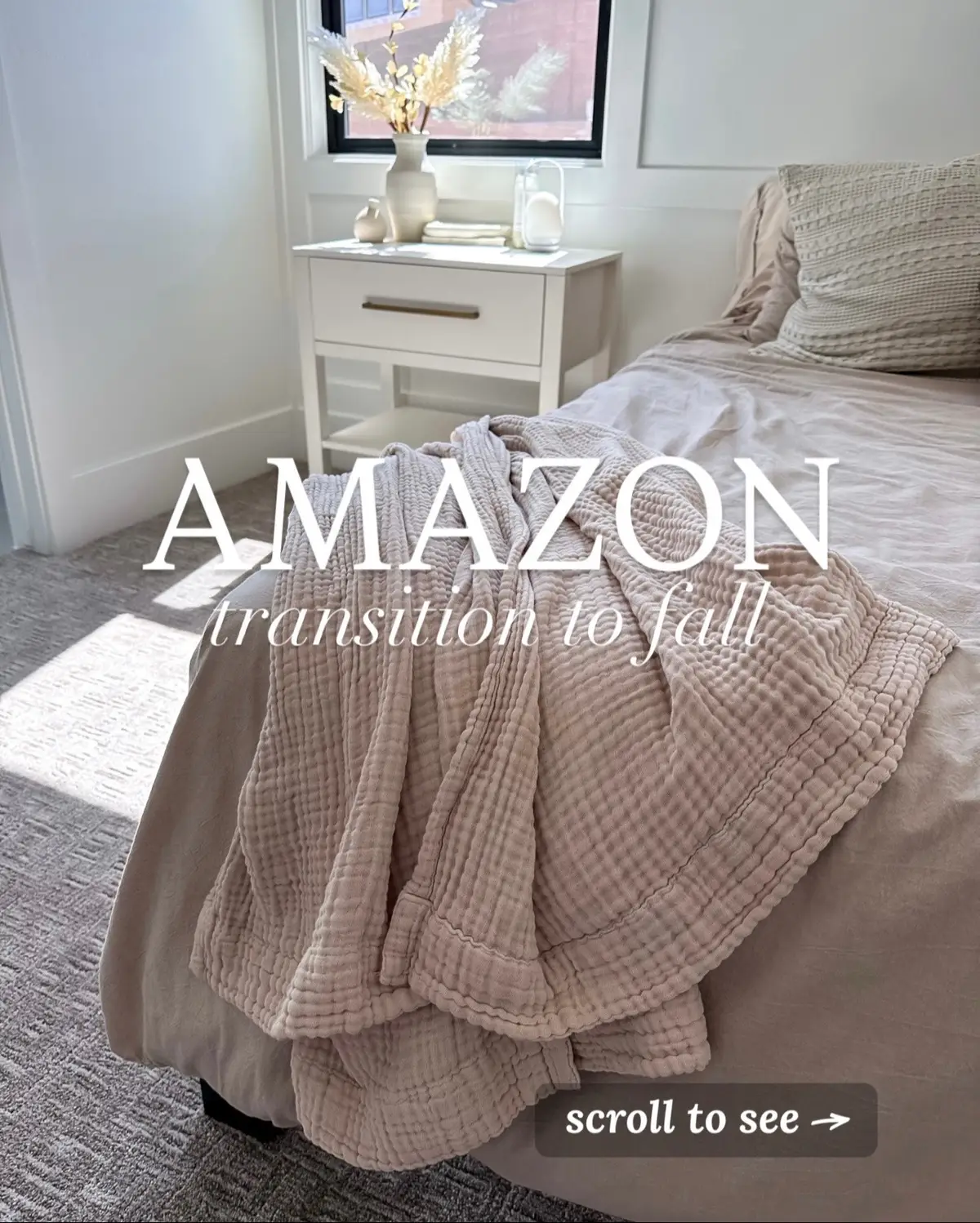 ✨Follow the link in our bio ➡️ “Shop Our TIKTOK Feed” for the link to our favorite Amazon pieces to transition your home and closet to fall! 🍄‍🟫🤎 #thesistershoppers #amazoninfluencerprogram #amazonhome #amazonfashion #fall  @Amazon @Amazon Influencer Program @Amazon Home @AmazonPrime @Amazon Fashion 