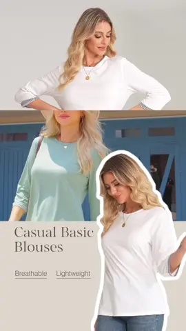 DOKOTOO this top, with its three - quarter bell sleeves and scalloped hem, is effortlessly chic and subtly slims your figure.#dokotoo #dokotootops #dokotoofashion #fall #tiktokshopcreatorpicks 