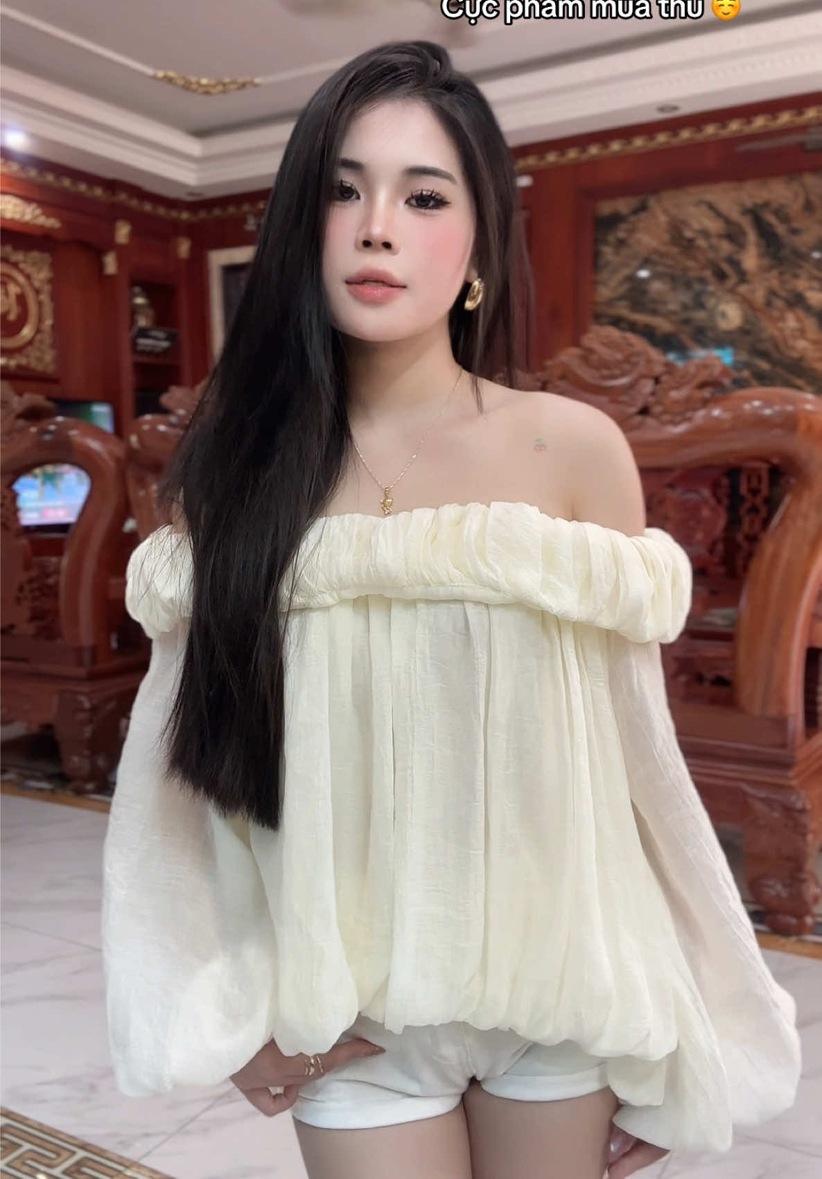 Bồng bềnh xinh iu #aotrevai #aokieu #outfit 