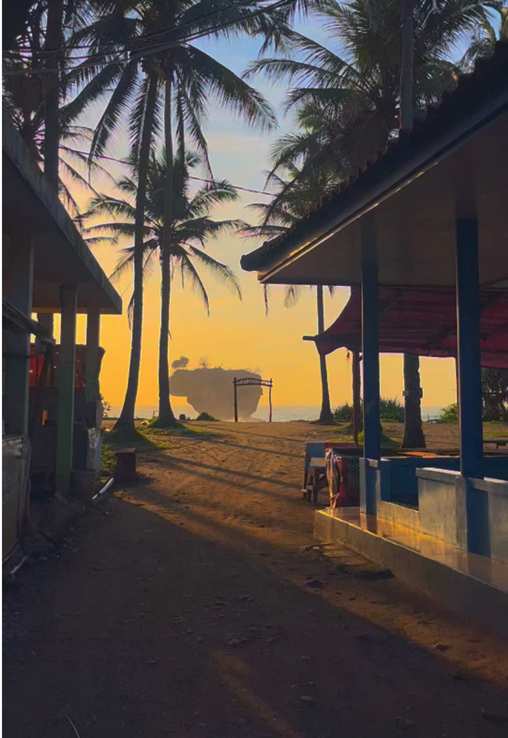 Cantiknya🥹❤️ #wisatapantaimadasari #fyp #foryoupage #sunrise #pantai 