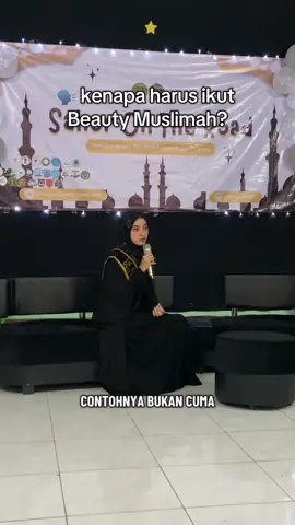 Networking dan dapet banyak pengetahuan nih kalau kata teh Viska🤩 #pageant #beautypageant #beautymuslimahindonesia #lomba #bmijabar 